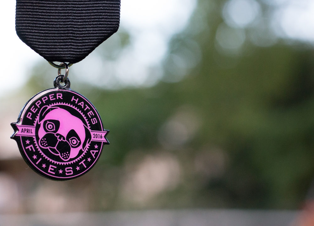 2016 Pepper Hates It Fiesta Medal