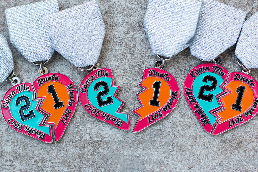 The Broken Heart 2017 Fiesta Medal by Lawyer David Evans