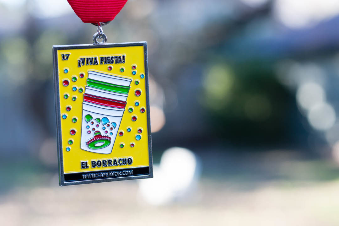 2017 SA Flavor Fiesta Medal El Borracho