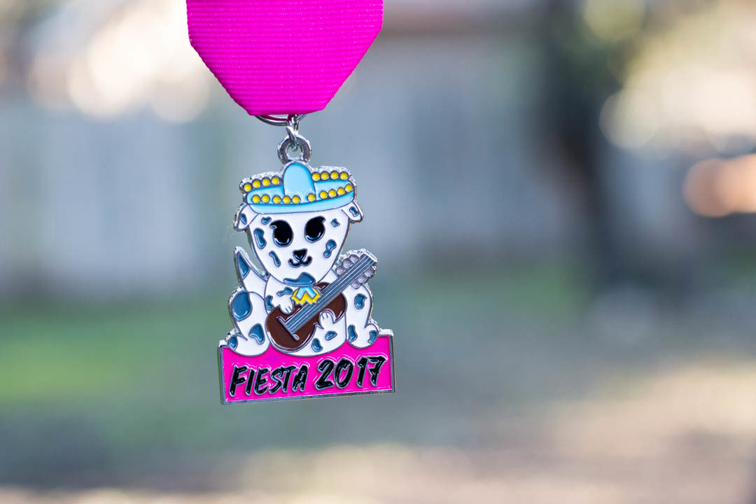 Mariachi Fiesta Dog 2017 Medal by 5th Grader Gaby Montelongo