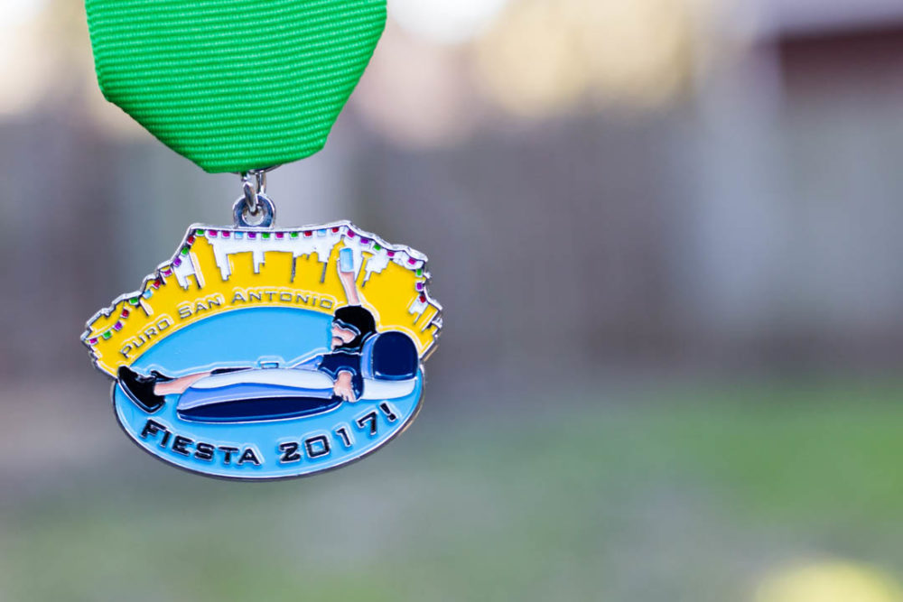Remember the Memorial Day Flood—Puro San Antonio’s 2017 Fiesta Medal