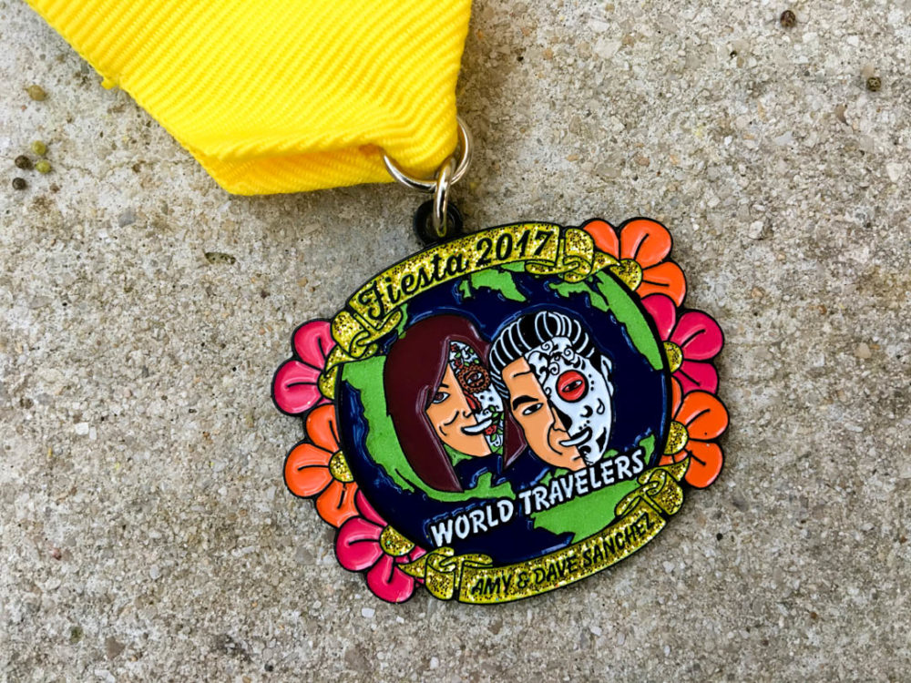 Amy and Dave Sanchez Fiesta Medal 2017
