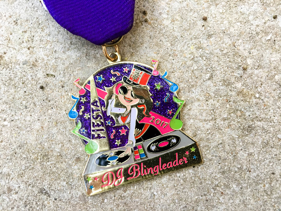 DJ Blingleader Fiesta Medal 2017