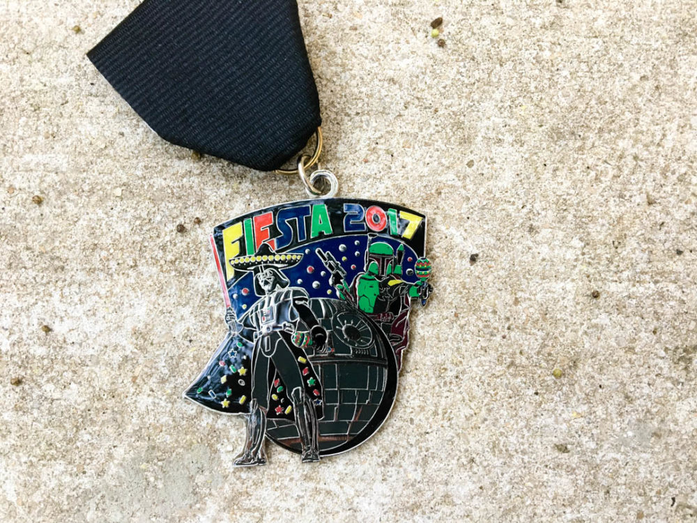 Greg Adams Boba Fett and Darth Vader Fiesta Medal 2017