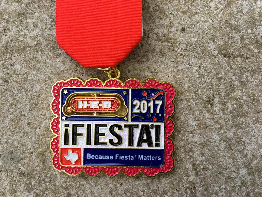 H-E-B Fiesta Medal 2017