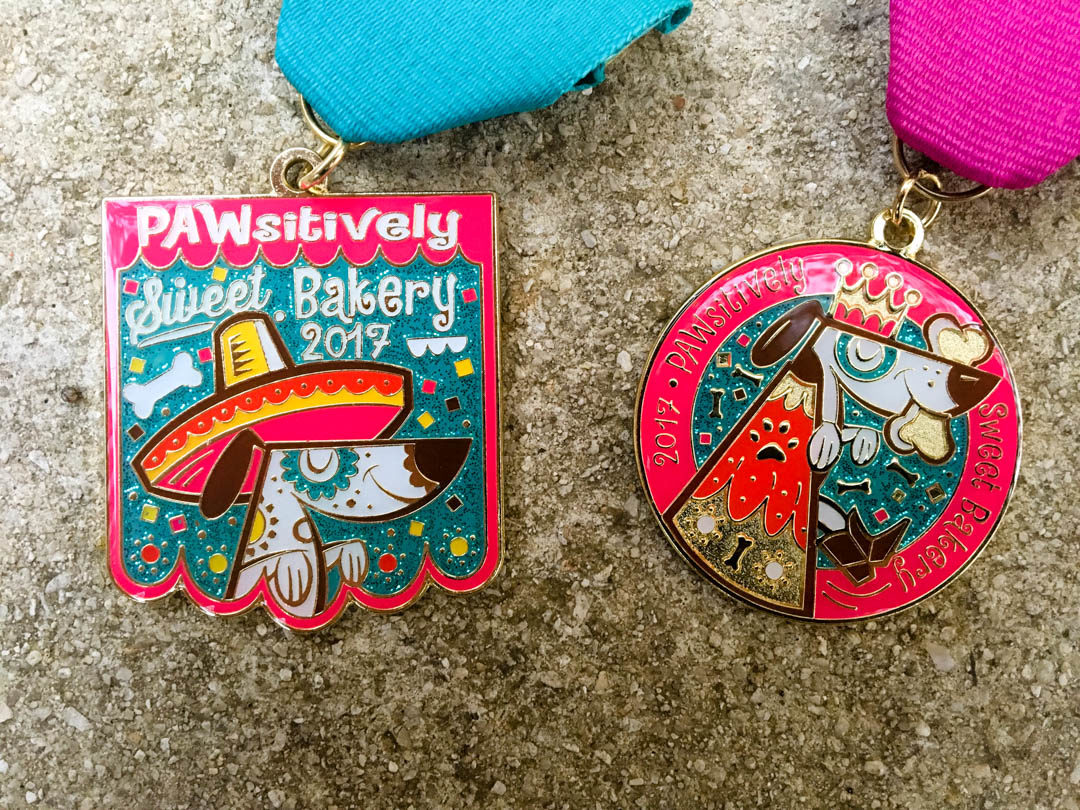 PAWSitively Sweet Bakery Fiesta Medal 2017