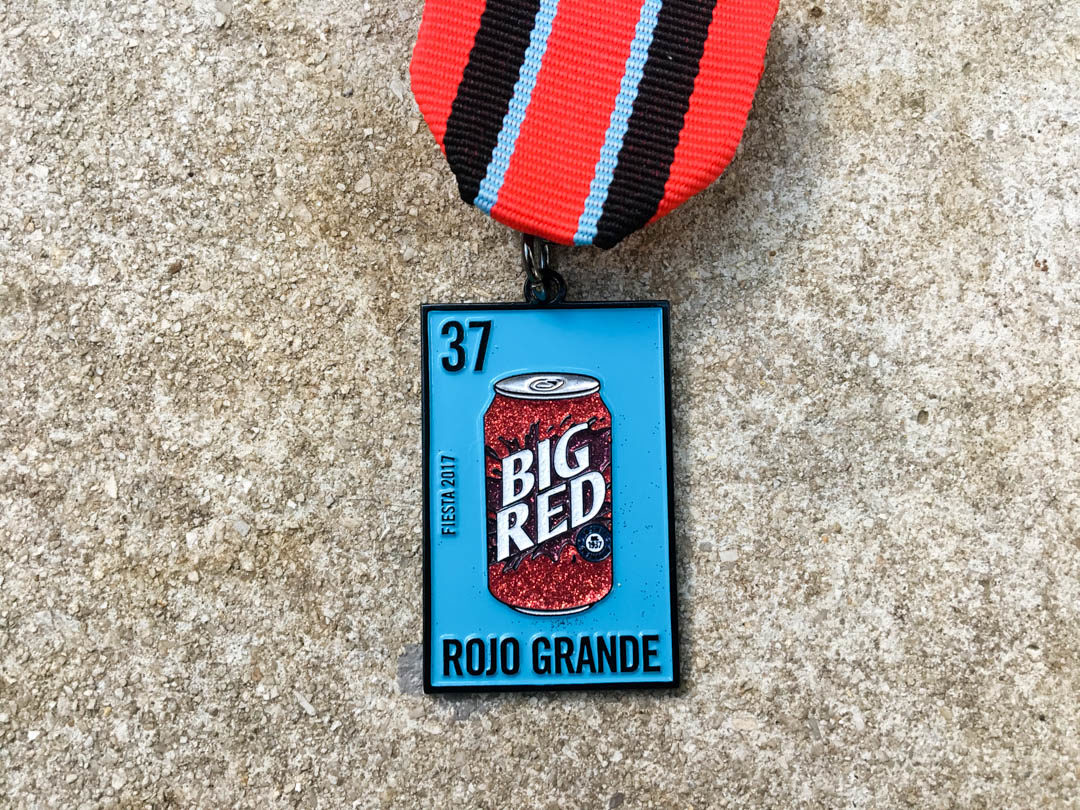 Big Red Fiesta Medal 2017