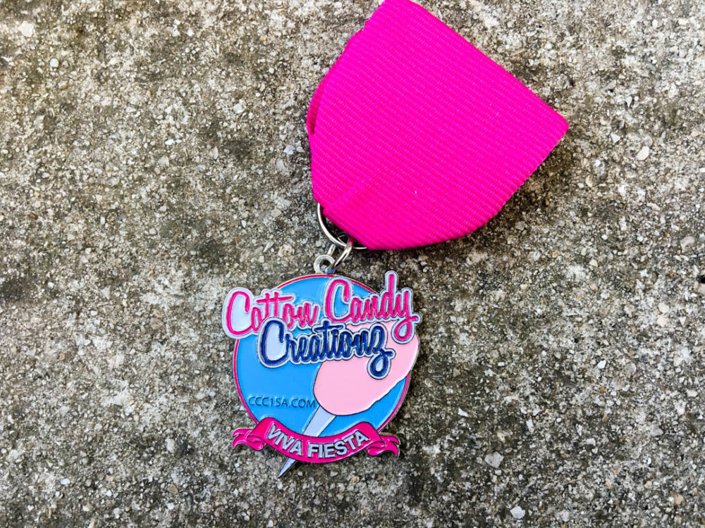 Cotton Candy Creationz Fiesta Medal 2017