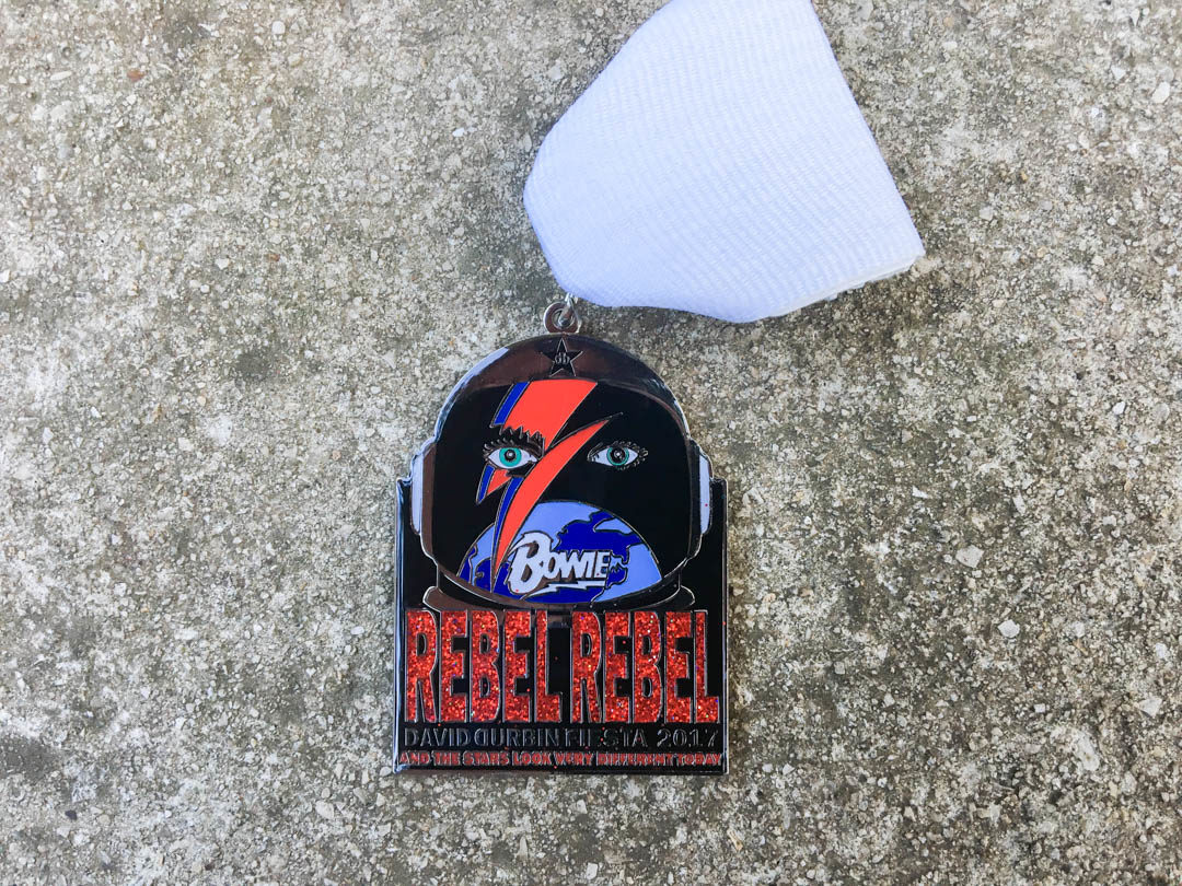 David Durban David Bowie Fiesta Medal 2017