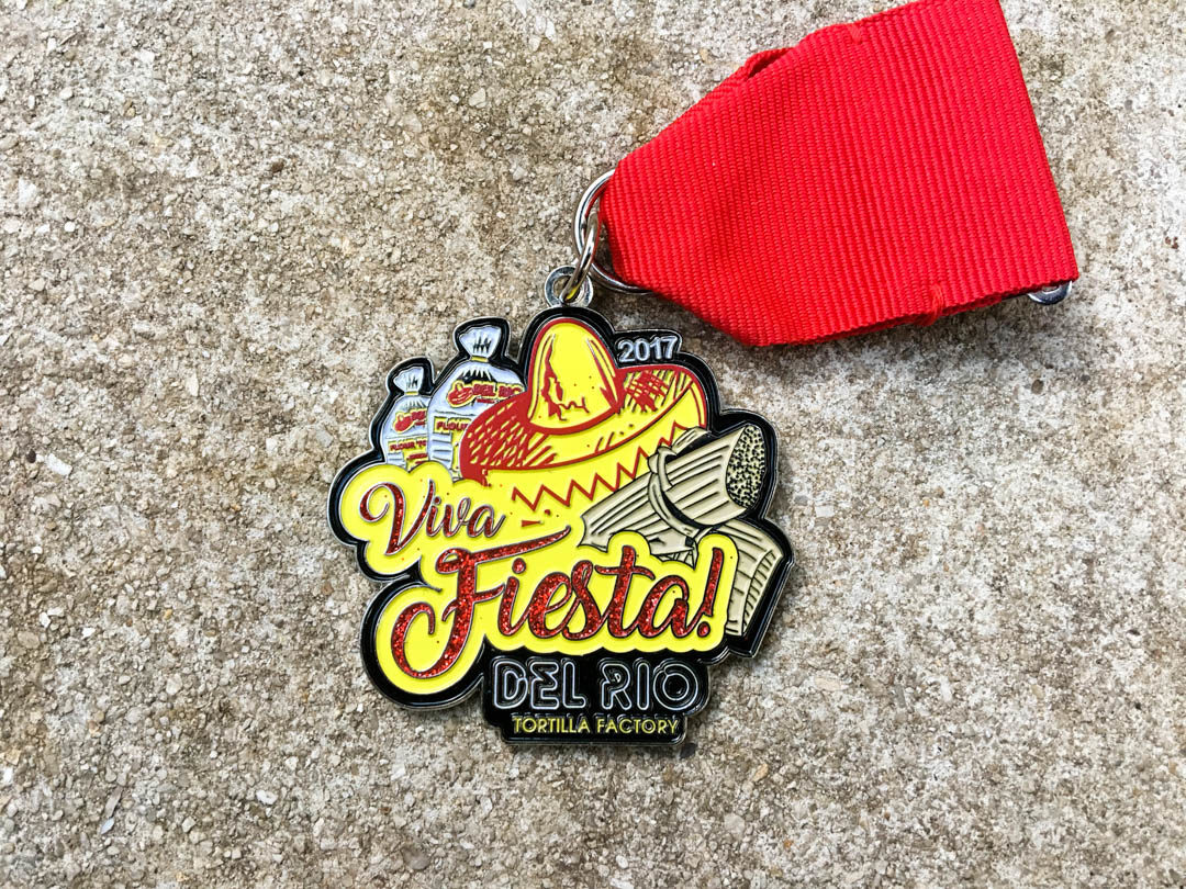 Del Rio Tortilla Factory Fiesta Medal 2017