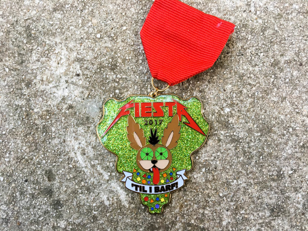 Fiesta ‘Til I Barf Fiesta Medal 2017
