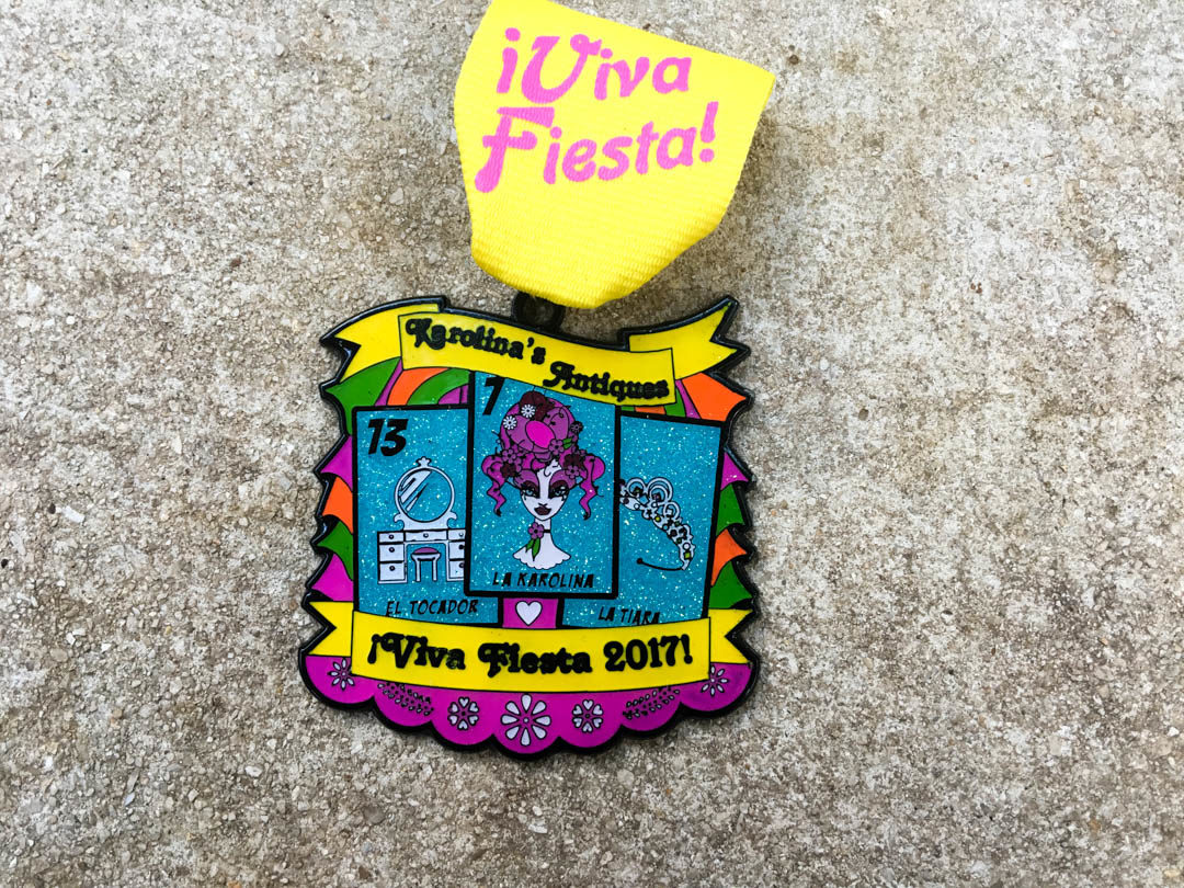 Karolina’s Antiques Fiesta Medal 2017