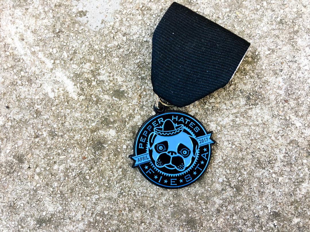 Pepper Hates It Fiesta Medal 2017
