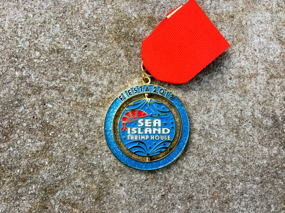 Sea Island Fiesta Medal 2017