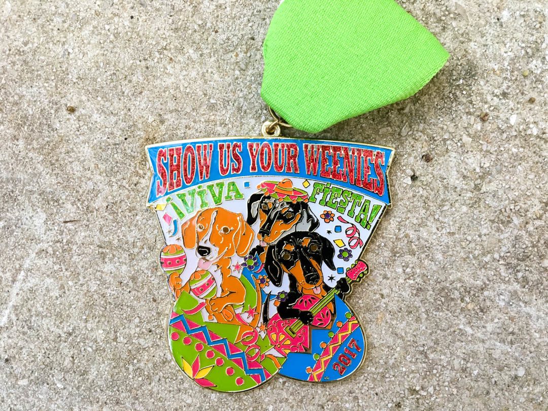 Show Us Your Weenies Fiesta Medal 2017