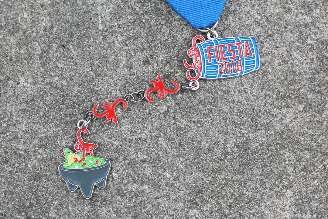 Barrel of Monkeys Fiesta Medal 2018 by Alan Bush