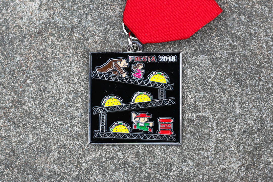 Taco Donkey Kong Fiesta Medal 2018 by Tony Infante